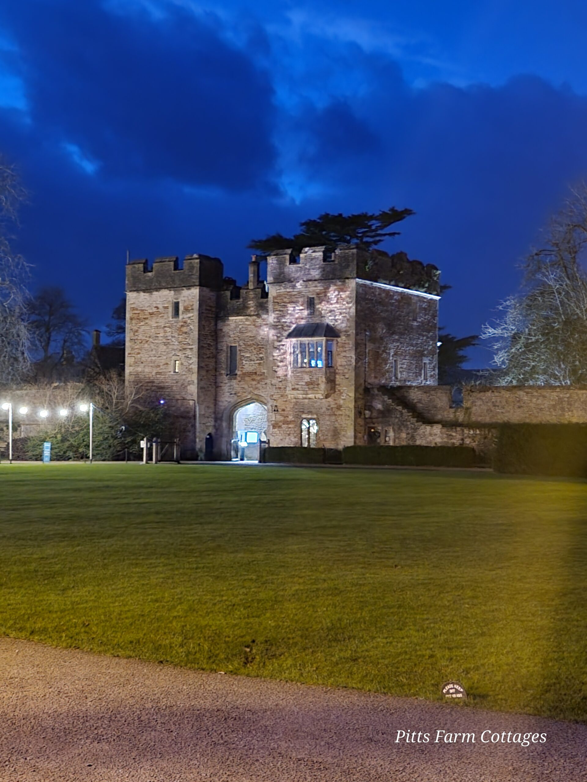The Gate House at dusk | The Bishops Palace & Gardens