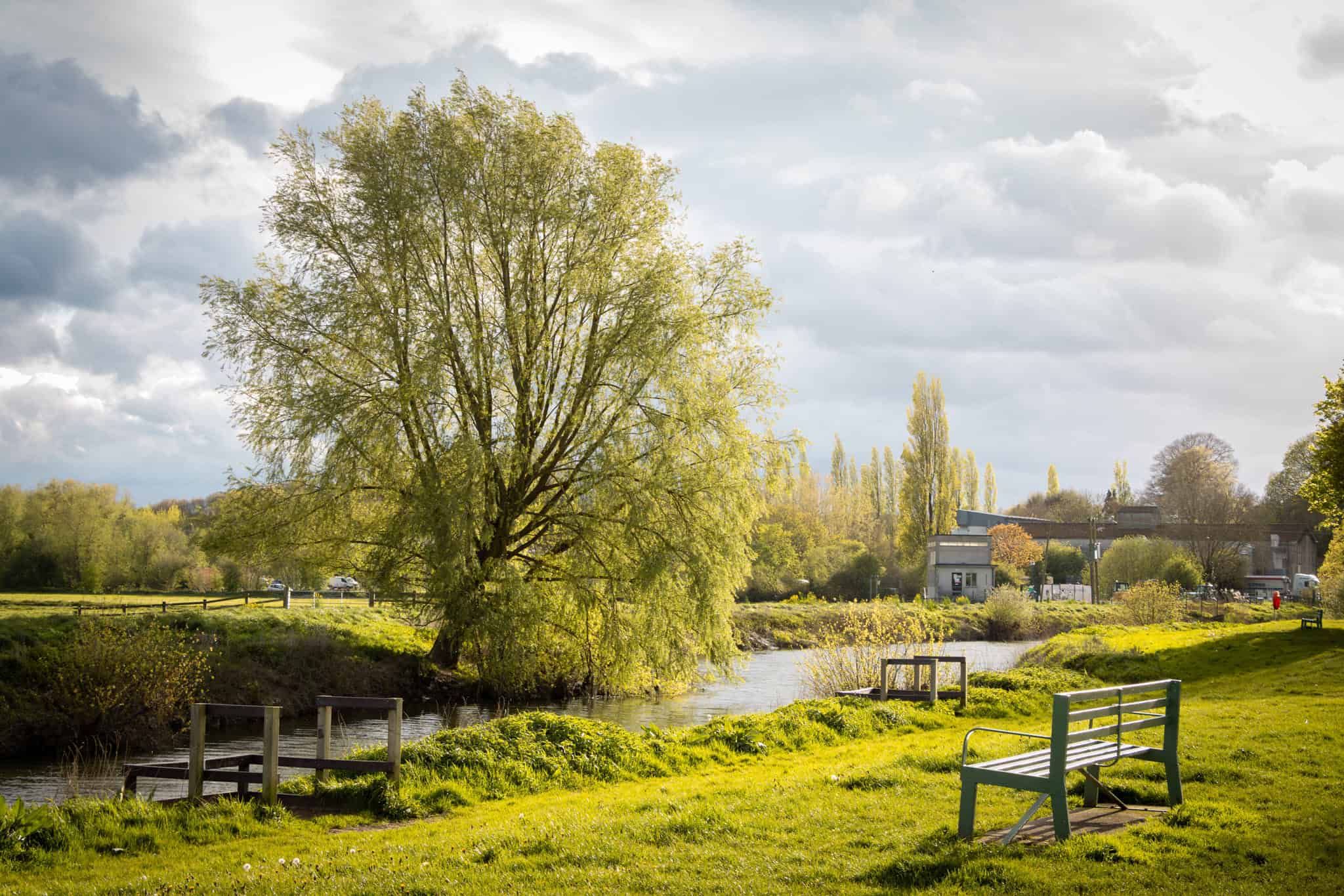 The River Parrett - Langport