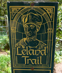 Leland Trail sign